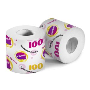 Владикавказ — Туалетная бумага  «Новинка 100» со втулкой оптом.